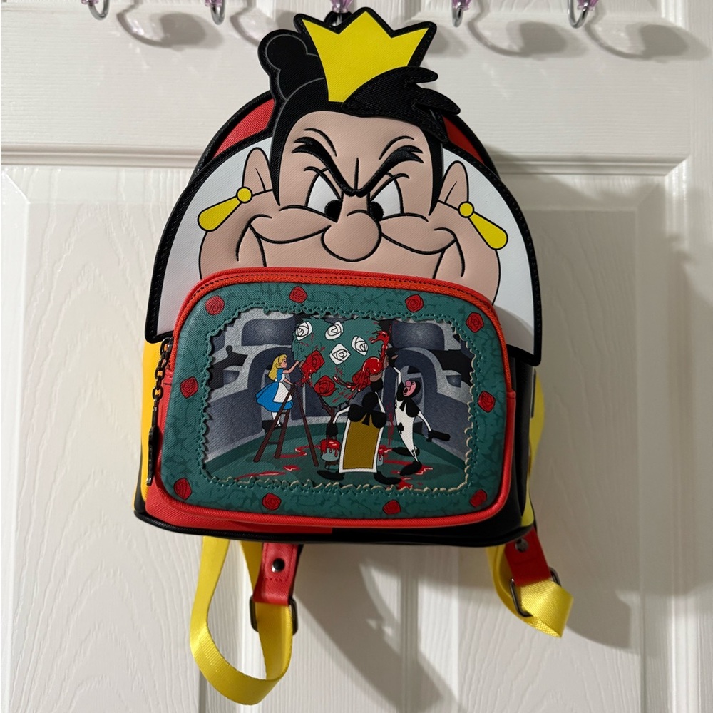 Disney Villains Red and Black Backpack